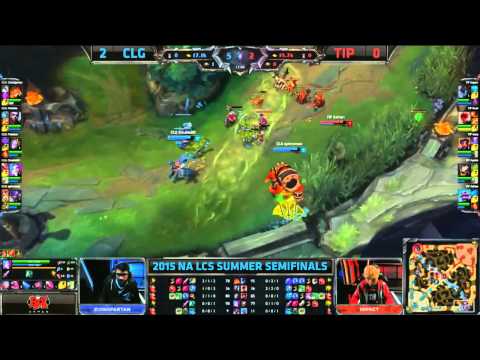 Counter Logic Gaming vs Team Impulse -  Game 3 -  NA LCS SUMMER PLAYOFFS  - SEMIFINALS