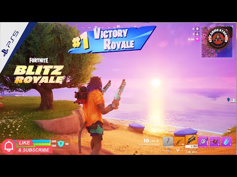 Fortnite Blitz Royale Gameplay on PS5 - No Commentary