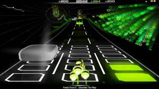 Ghostride The Whip (Family Force 5) on Audiosurf