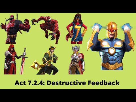 MCOC: Act 7.2.4 Destructive Feedback | Burden of Might | Cut You Losses | Nova Boss