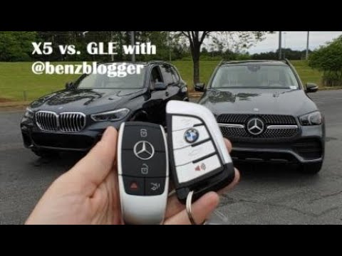 Compare the Mercedes-Benz GLE and the BMW X5 - GLE350 and X5 Xdrive45e