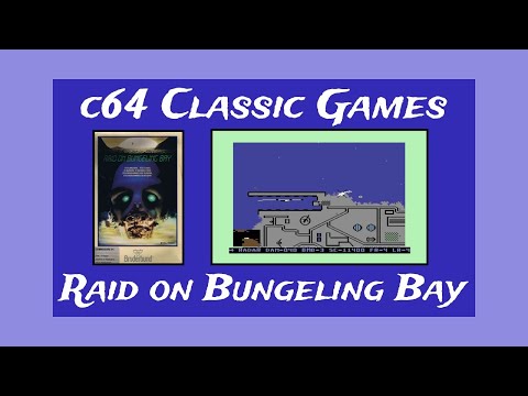Raid on Bungeling Bay   c64 Gameplay