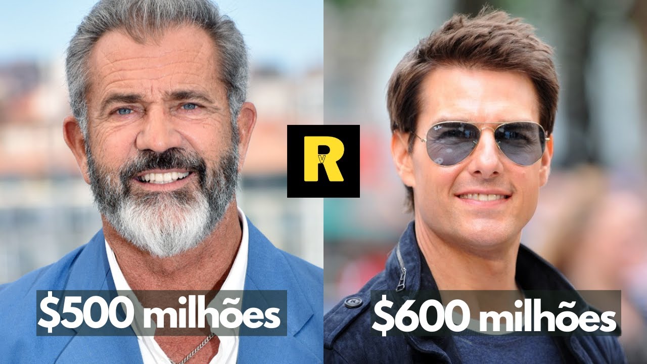 TOP 10 ATORES MAIS RICOS DO MUNDO