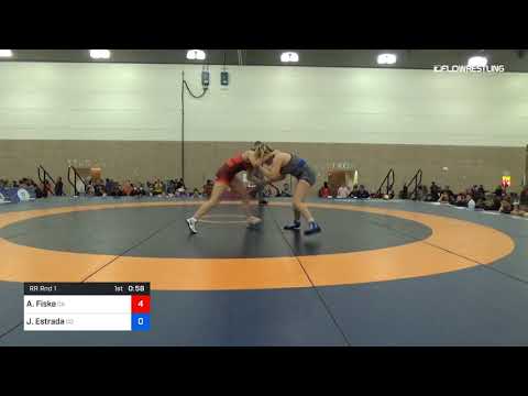 72 Kg Rr Rnd 1 Alyvia Fiske Team California Vs Jerzie Estrada Team Colorado