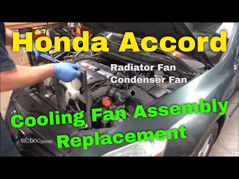 Honda Accord Radiator/Condenser Fan Assembly Replacement (2003-2007)