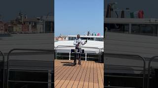 Champagne Sabering on a Luxury River Cruise | Uniworld’s S.S. La Venezia #shorts