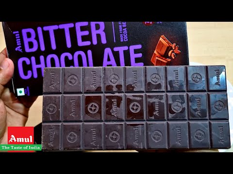 Amul Bitter Chocolate🍫 Review | Ingredients, Taste, Price, Benefits, Ad | Amul Bitter Chocolate#Amul