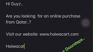 Haiwacart.. Your online Choice