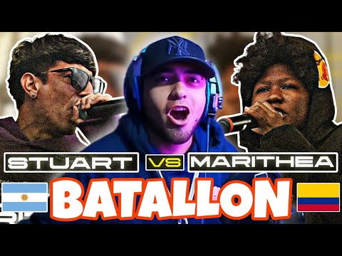 STUART DOMINA COLOMBIA!! || Reacción a Stuart vs Marithea // Fms Colombia 2023 J3