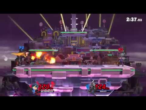 F.Tempest (Mii Brawler) vs. Link (Ridley) - Super Smash Bros. Ultimate