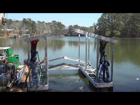 How To Build A Floating Kit Dock - Matt Mattson Video