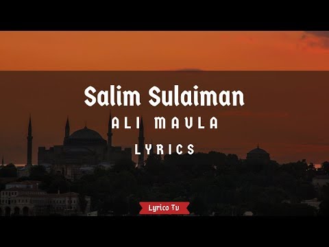 Ali Maula - Kurbaan - (Lyrics) 🎶 - Lyrico TV Asia