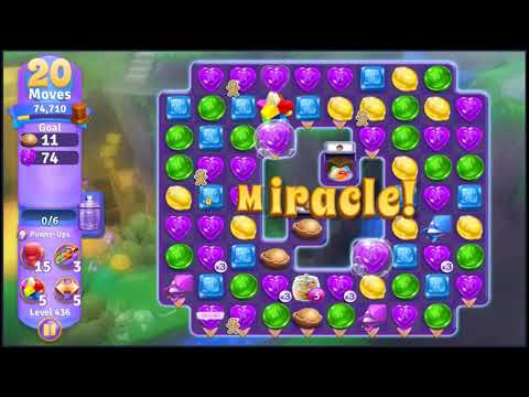 Wonka's World of Candy Level 436 - NO BOOSTERS + FULL STORY 🍫 | SKILLGAMING ✔️