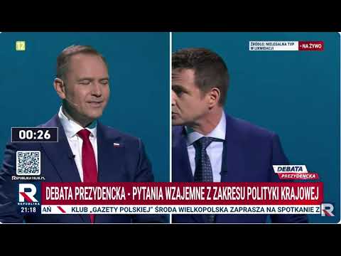 Trzaskowskiemu puszczają nerwy! Czy taki ma być prezydent? | Debata Prezydencka