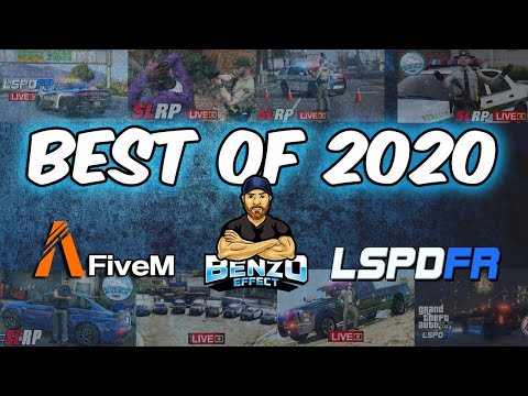 REWIND BEST OF 2020 - Benzo Effect Channel - GTA 5 FiveM and LSPDFR