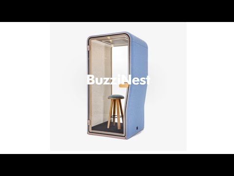 Cabine acoustique fermée - BuzziNest Booth et Pod - Espaces de travail silencieux et collaboratifs_1
