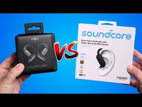 Shokz OpenFit Pro vs Soundcore AeroFit 2 Pro
