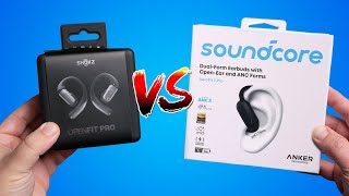 Shokz OpenFit Pro vs Soundcore AeroFit 2 Pro