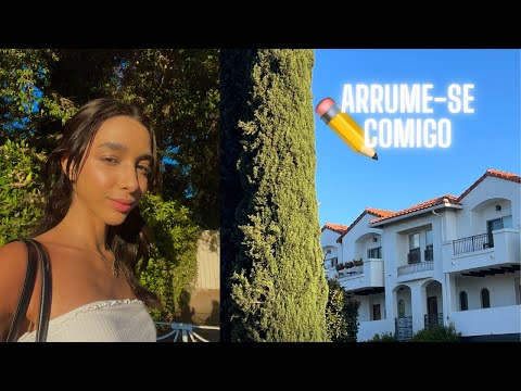 PRIMEIRO DIA DE AULA NOS EUA | ARRUME-SE COMIGO | intercambio em los angeles 🇺🇸