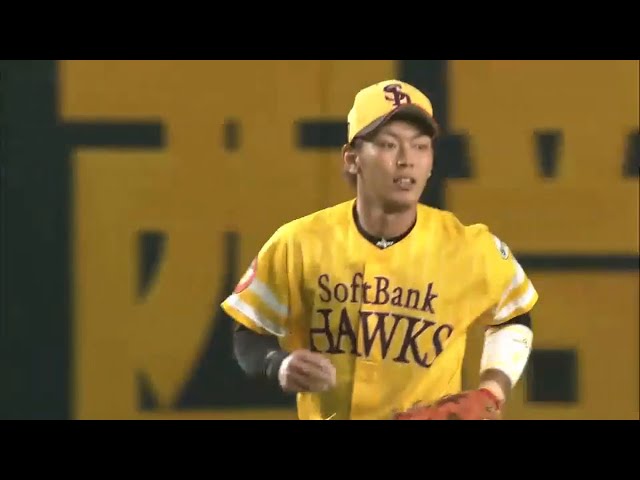 【7回表】飛んで、回って、投げた!! ホークス・今宮が3拍子揃った好守!! 2015/7/22 H-M