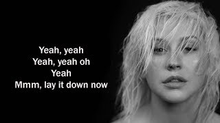 Christina Aguilera - Pipe (Lyrics)