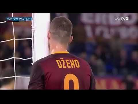 Edin Džeko miss of the season  Roma vs Palermo