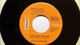 Last Time I Saw Him , Dottie West , 1974