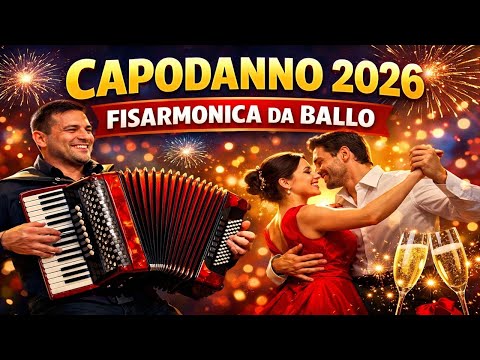 Fisarmonica di Capodanno 2026 | Folk Tradizionale | 1 Ora Ballo Liscio Tango, Valzer, Polka