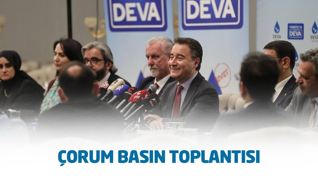Çorum Basın Toplantısı | 8 Mayıs 2026