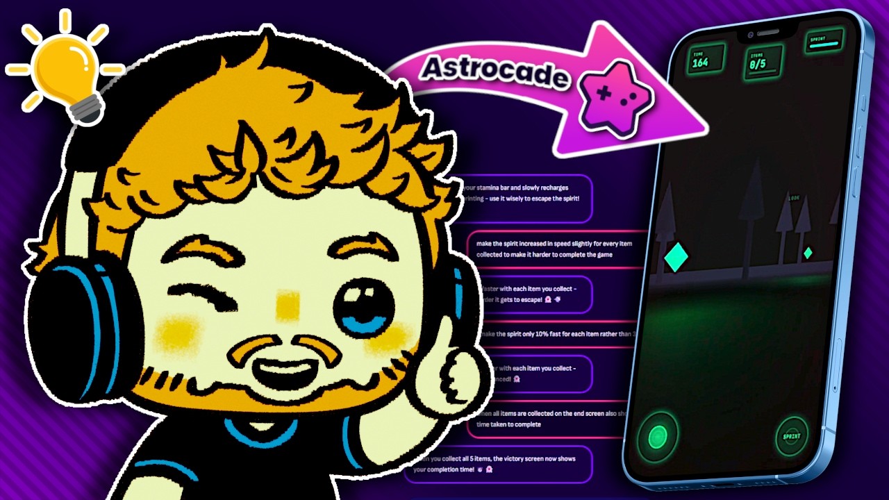 I MADE my OWN GAME with 0 experience using ASTROCADE
