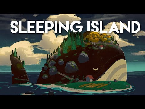 Sleeping Island    —    [ LANDSCAPE PAINTING in PROCREATE ]