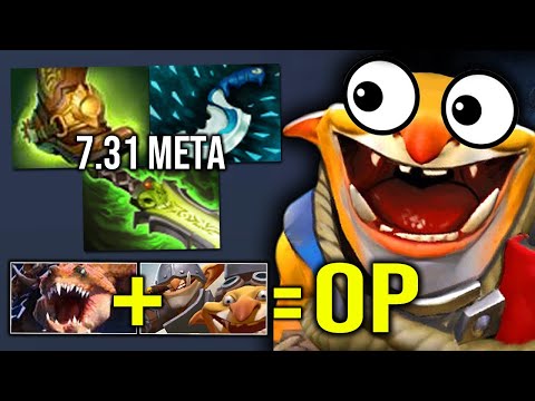 NEW META 7.31!! WTF Annoying When Techies & Primal Beast Duo lane..