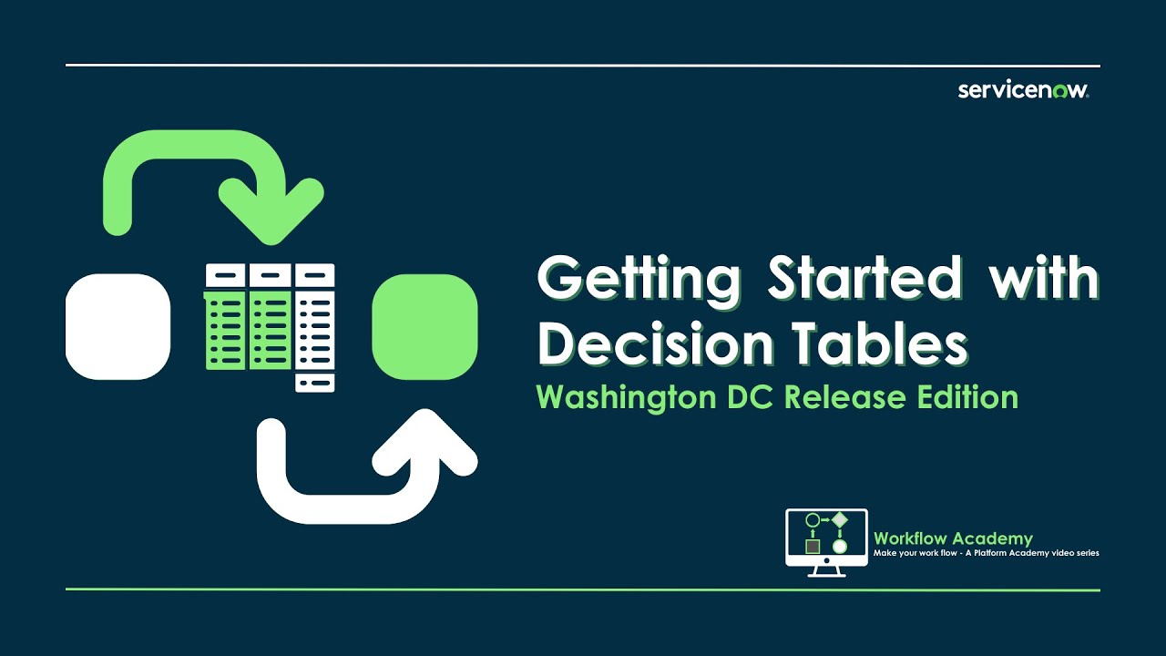 Getting Started with Decision Tables | Workflow Academy: Episode 6