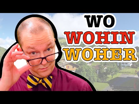 wo vs wohin vs woher - A2 Deutsche Grammatik