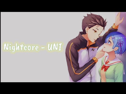 『Nightcore』- UNI (G'nie✗Hriatrengi) lyrics