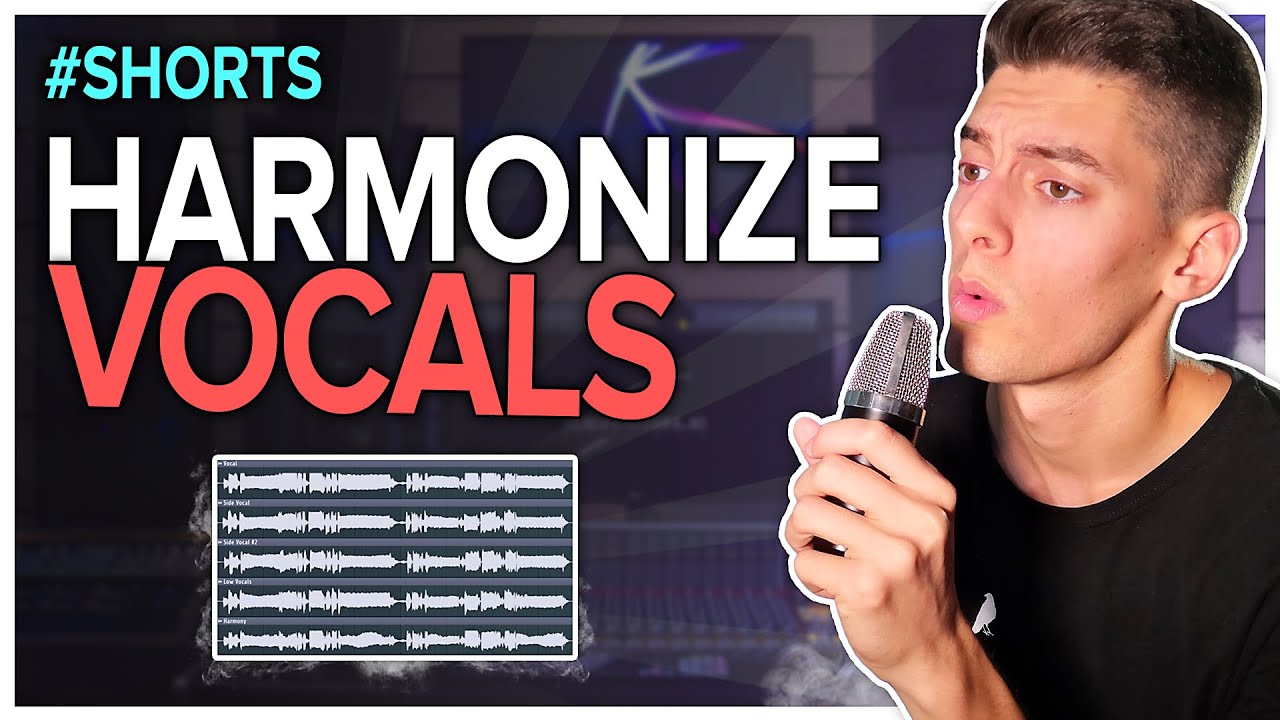 HARMONIZE YOUR VOCALS 🎙️ (with only 1 vocal track) #Shorts