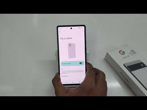 Enable Flip To Silence Mode in google pixel 6 pro | pixel 6 pro me flip to silence kaise enable kare