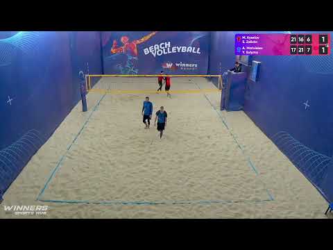 14:35 M. Kyselov / S. Zalizko - A. Matvieiev / Y. Sulyma 27.11.2022 | Winners Beach Volleyball