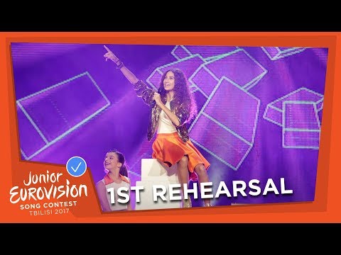 CYPRUS 🇨🇾 - EXCLUSIVE REHEARSAL FOOTAGE: NICOLE NICOLAOU - I WANNA BE A STAR - JESC 2017