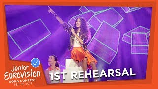 JESC 2017 | Day 1: first rehearsals - part 2
