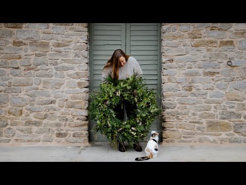 Decorating the farm for Our First Italian Christmas