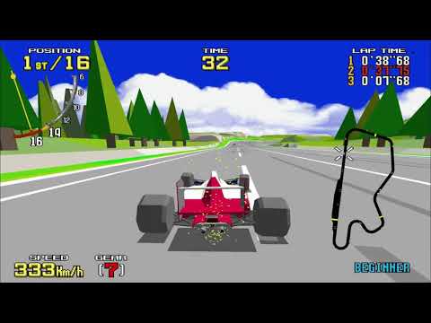 Sega Ages: Virtua Racing - Big Forest: 3'09"09 [6th place on Online Leaderboards WorldWide]