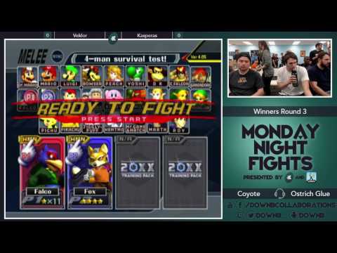 [Level Up Games Melee — 1/16/17] WR3: Veklor (Falco) v. Kasperas (Fox)