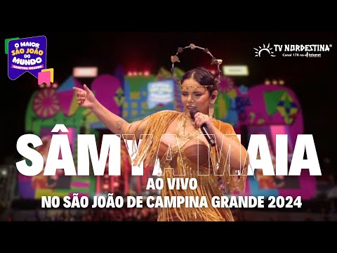 Sâmya Maia Ao Vivo no São João de Campina Grande 2024 | TV Nordestina