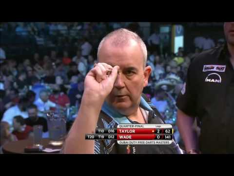 Phil Taylor v James Wade ᴴᴰ Dubai Duty Free Darts Masters 2016 | Quarterfinal