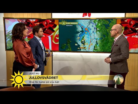 Risk för ishalka under kvällen – här bör du vara extra försiktig - Nyhetsmorgon (TV4)