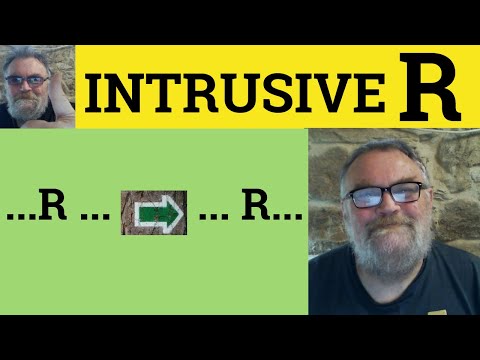 🔵 Intrusive R - Phonetics - Linking R - Intrusive R Pronunciation - Intrusive R Phonics - RP Accent