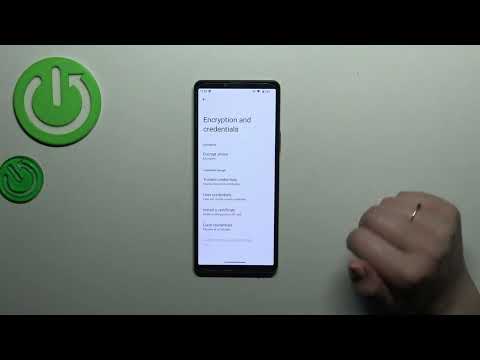 How to Clear Credentials on SONY Xperia 10 V