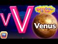 The Letter V Phonics Song V For Venus ABC Songs With Sounds For Children Learning English