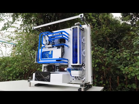 Custom Pc Build #86 " Vicious " i9 10900k, RTX Gaming Pc on a Thermaltake Core P5 bound to U.S.A.